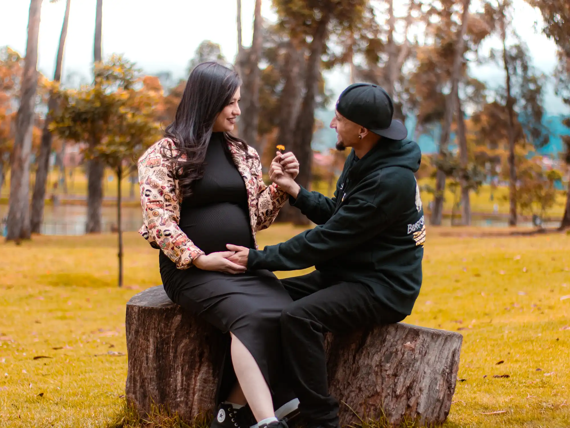 Karen Andrés fotografía maternidad Colombia