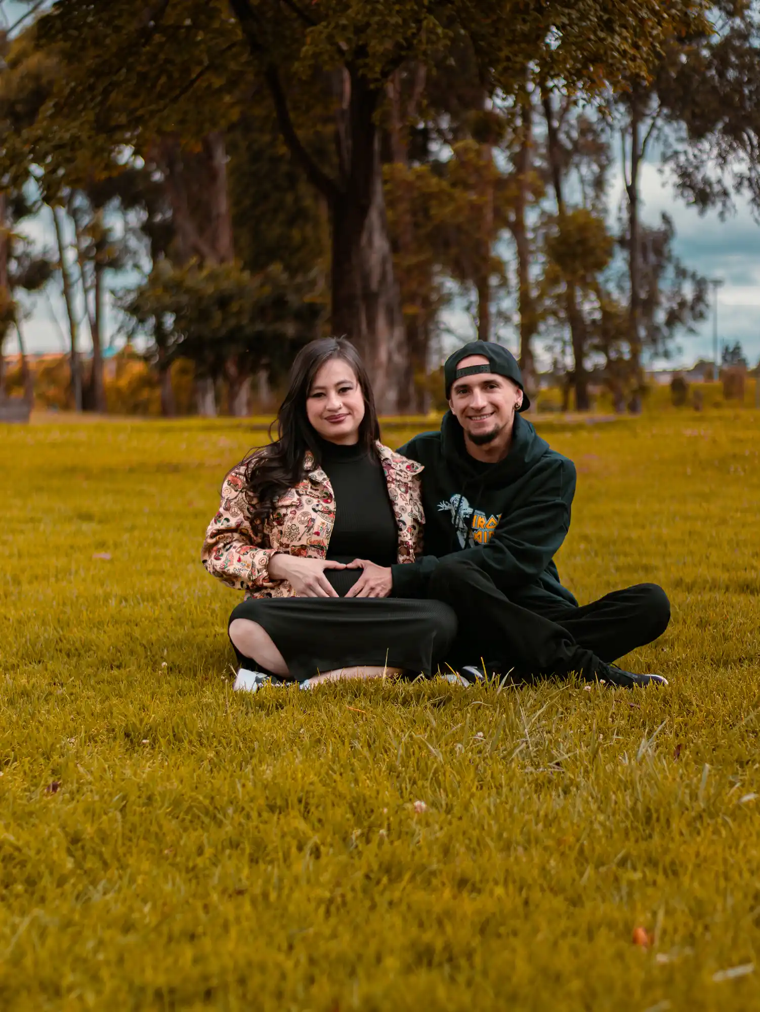 Karen y Andrés — sesión de maternidad en Bogotá