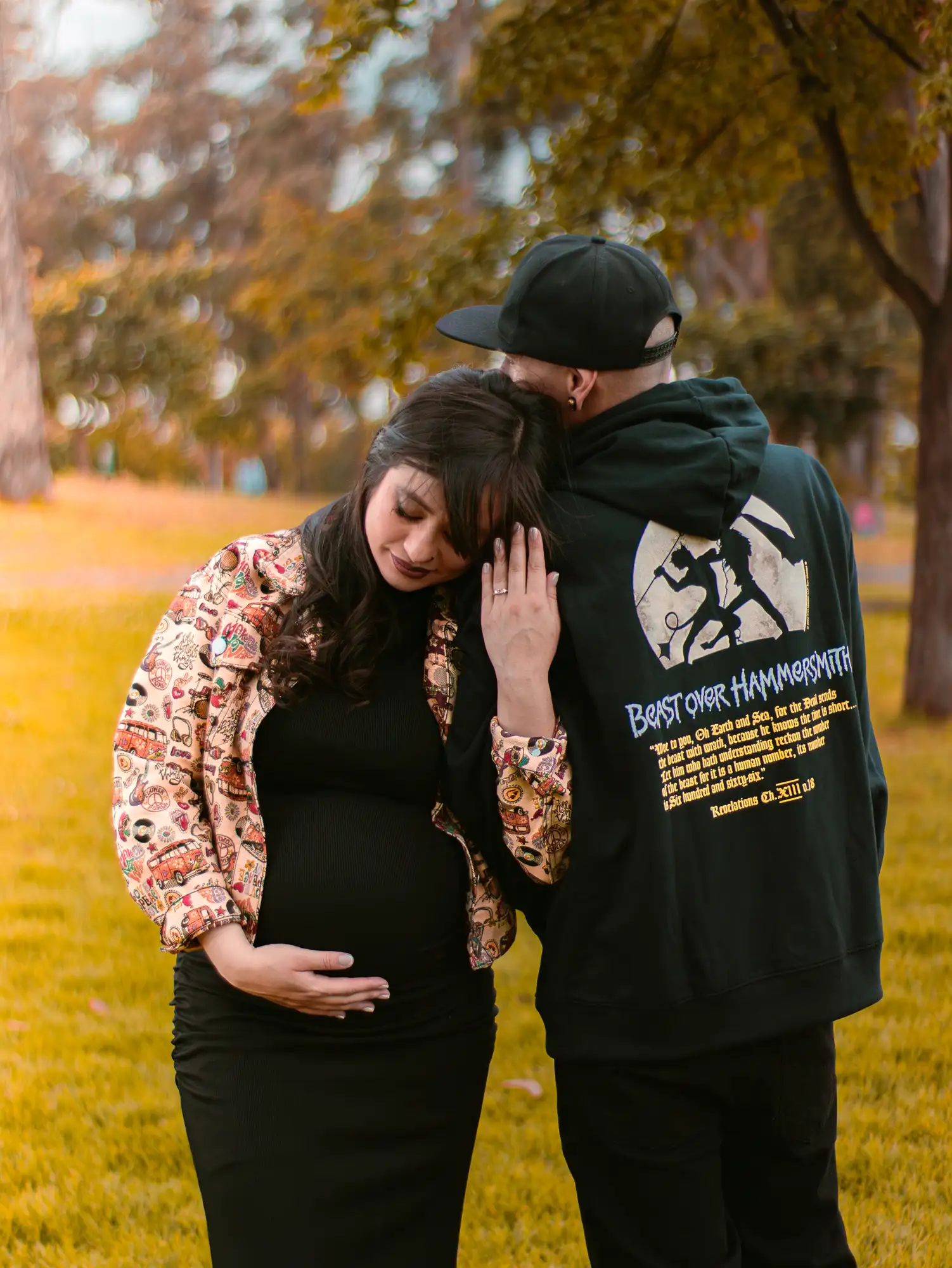 Fotografía de pareja embarazada Bogotá