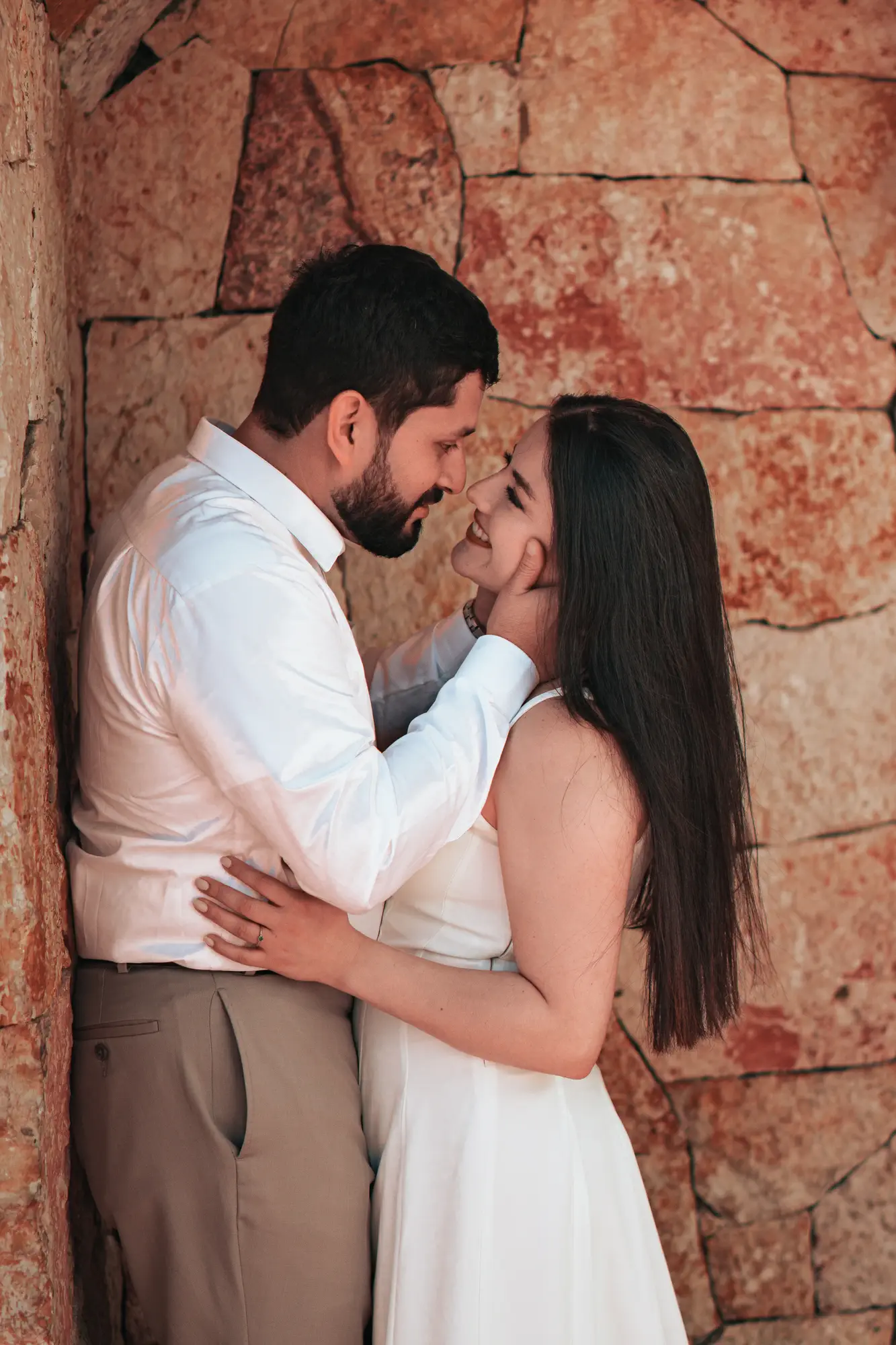 Novios en Guatavita sesión pre-boda