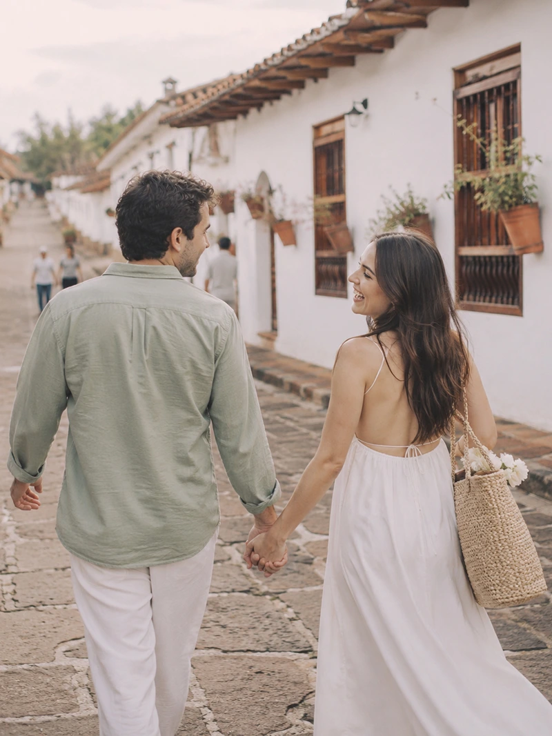 Sesión fotográfica de pareja en Colombia — Mayu y Nina